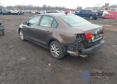 2011 Volkswagen Jetta 2.5L Se from USA, damaged, VIN 3VWDZ7AJ5BM077838